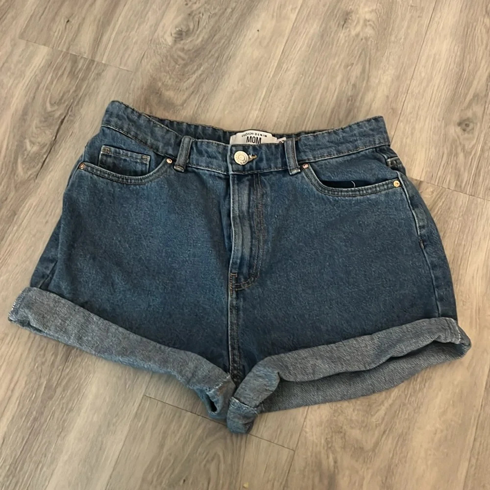 Refuge denim blue Mom shorts size 7 - Picture 4 of 8
